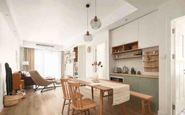 89㎡三居日式原木風(fēng)，簡(jiǎn)約與溫暖的融合，很溫馨