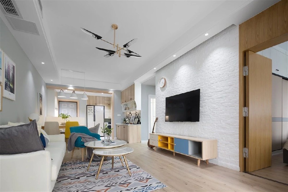 極簡(jiǎn)原木波西米亞風(fēng)，瓷磚雅致清新舒適有質(zhì)感