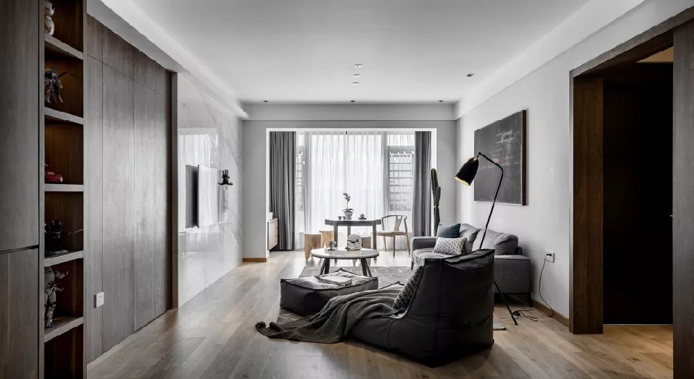 85㎡現代簡(jiǎn)約，簡(jiǎn)單舒適，端莊雅致