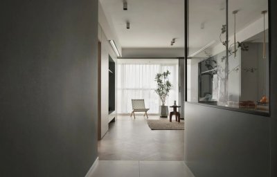 92㎡簡(jiǎn)約清爽三居室，中西分廚+多功能空間，給未來(lái)生活無(wú)限可能~