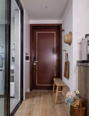 113㎡北歐風(fēng)三房，木與白的結合，輕松自在的小窩