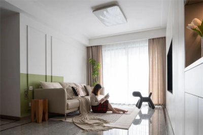 14w打造93㎡簡(jiǎn)約風(fēng)住宅，原木與自然色的結合，讓家充滿(mǎn)“春色”！